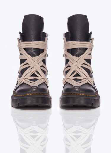 Rick Owens x Dr. Martens 1460 DMXL Mega Lace Boots Black rod0156001