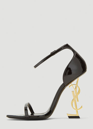 Saint Laurent Opyum Heeled Sandals Black sla0241038