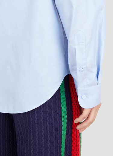Gucci Boxy Shirt Light Blue guc0151047