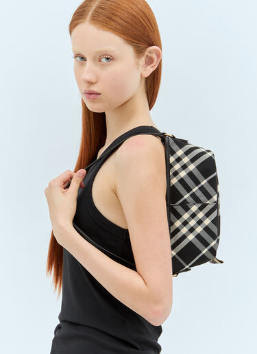 Check Mini Shoulder Bag Burberry Check Mini Shoulder Bag Black bur0257027