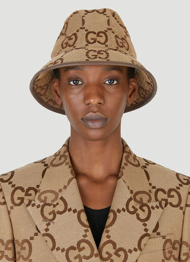 Gucci Jumbo GG Bucket Hat Camel guc0347004