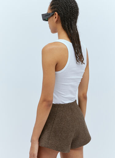Jacquemus Le Body Caraco Bodysuit White jac0254038