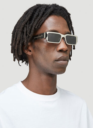 A Better Feeling Rectangle Sunglasses Silver abf0344007