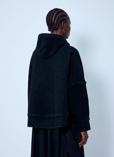 LIMI Feu Pile Out Seam Design Jacket Black lmf0263008