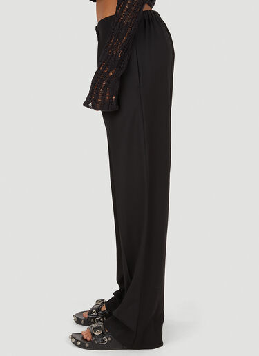 Acne Studios Wide Leg Tailored Pants Black acn0250068