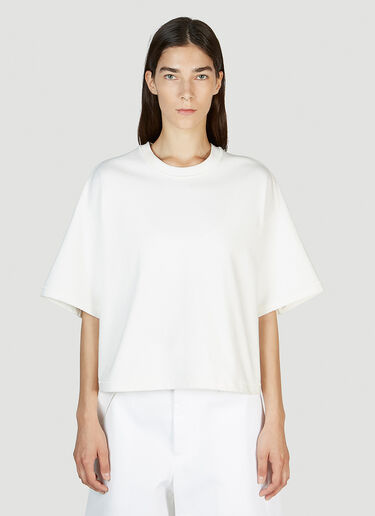 Bottega Veneta 헤비 T-셔츠 화이트 bov0251090