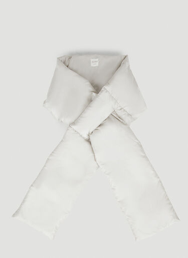 Max Mara Seipet Padded Scarf With Case White max0250058