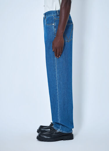 LN-CC® - Bottega Veneta: Straight-Leg Denim Jeans - Blue Bottega Veneta Straight-Leg Denim Jeans Blue bov0165009