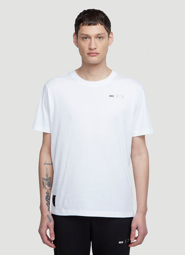 MCQ Logo Print T-Shirt White mkq0147035