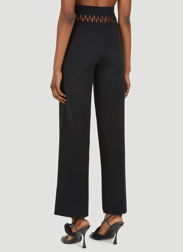 Dion Lee Net Suspended Trousers Black dle0248007
