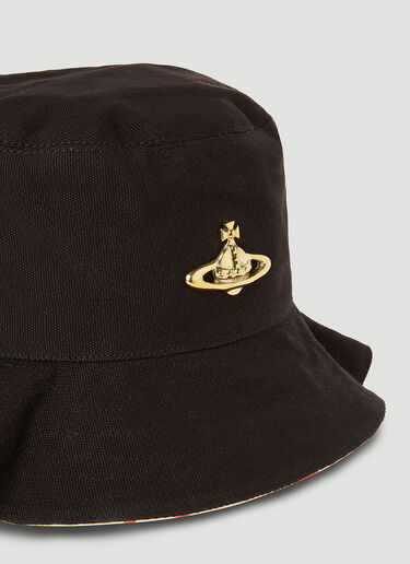フィシャーバケットハット Vivienne Westwood フィシャーバケットハット ブラック vvw0153013