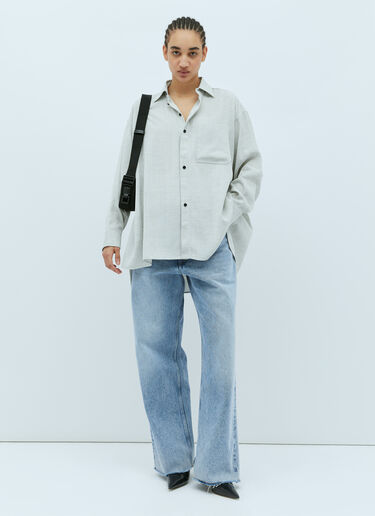 Jacquemus La Chemise Poche 衬衫 灰色 jac0256023