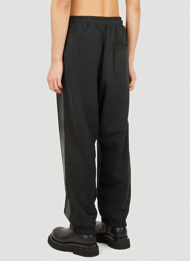 Maison Mihara Yasuhiro Painted Side Track Pants Black mmy0150004