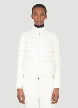 Moncler Lans Short Down Jacket White mon0247020