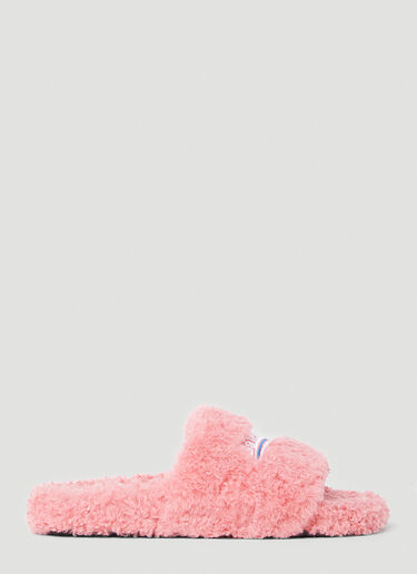 Balenciaga 毛绒拖鞋 粉色 bal0253089