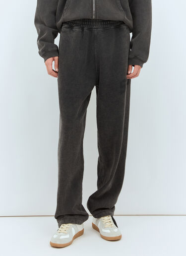 Stüssy Faded Graphic Print Track Pants Dark Grey sts0158013