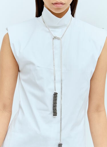 드라큘라 로프 목걸이 Pearl Octopuss.y 드라큘라 로프 목걸이 실버 prl0355003