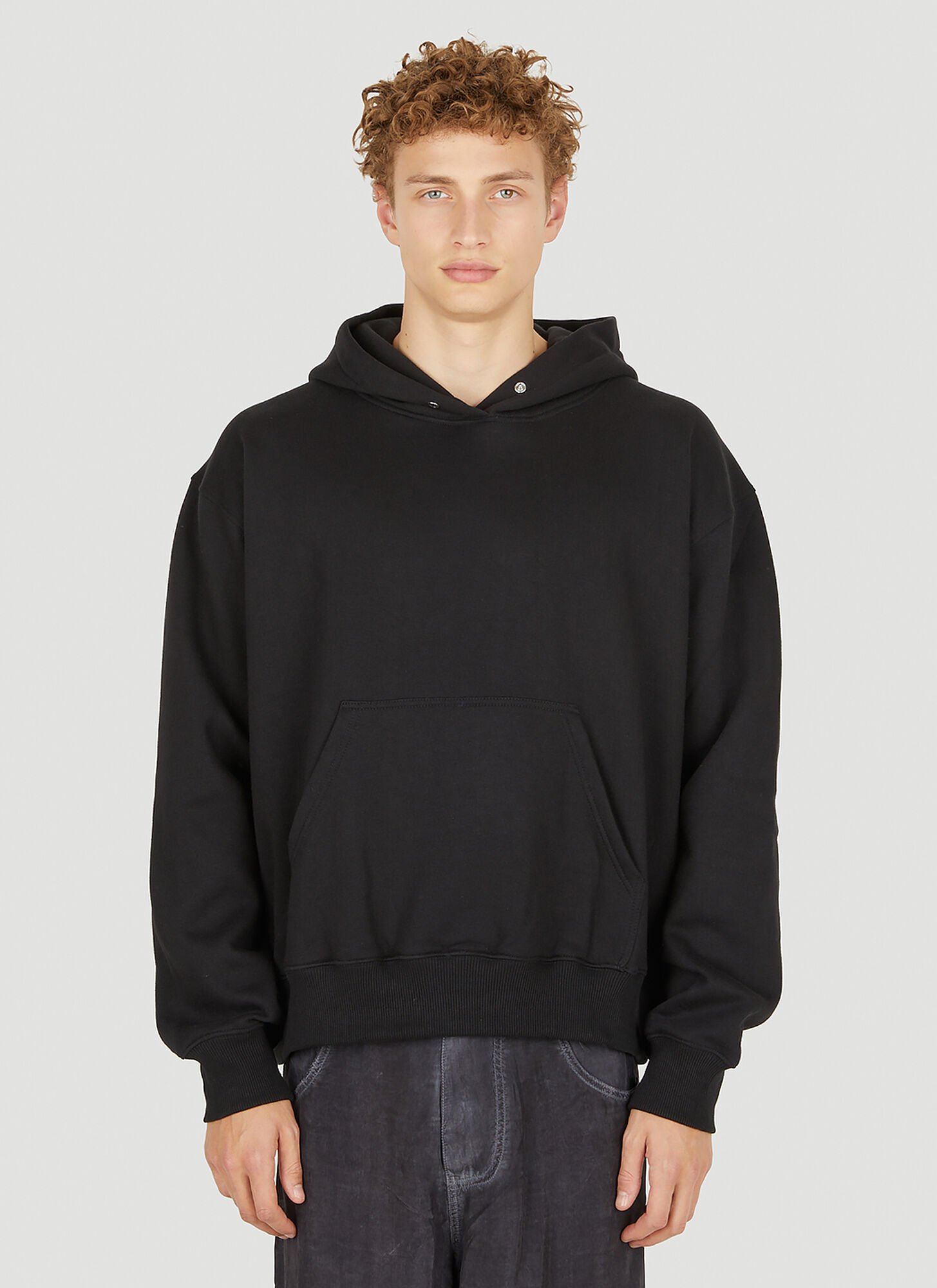 The Salvages Form & Function Hooded Sweatshirt In Black