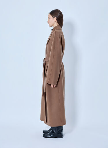 Max Mara Belted Wool Coat Camel max0265233