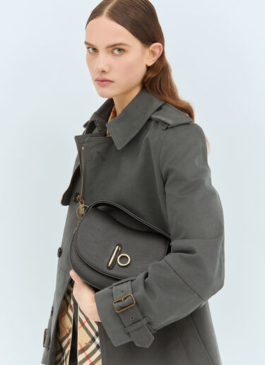 Burberry Small Rocking Horse Shoulder Bag Black bur0258017