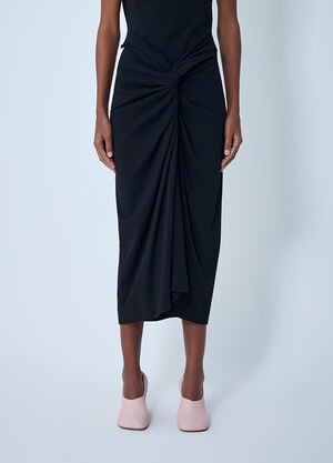 Dries Van Noten Herchive Midi Skirt Black dvn0262013