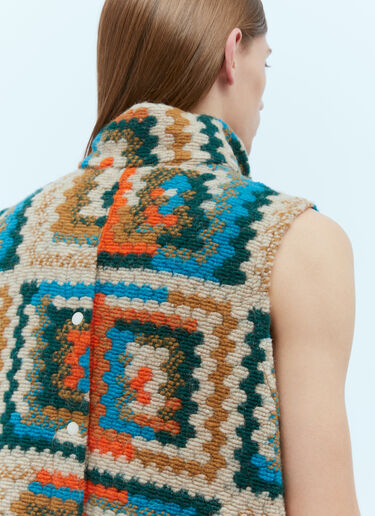 Engineered Garments High Mock Knit Vest Multicolour egg0154007