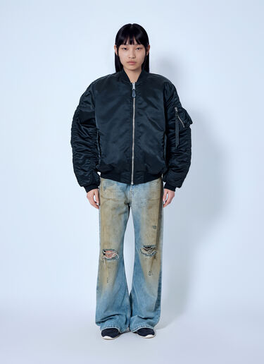 LN-CC® - Alpha Industries: MA-1 UV Oversidez Bomber Jacket - Black Alpha Industries MA-1 UV Oversidez Bomber Jacket Black alp0366005