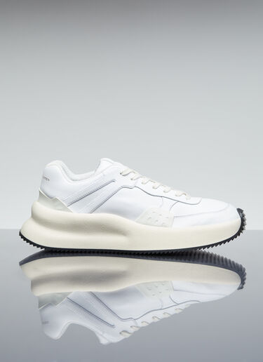 Dries Van Noten Chunky Sole Leather Sneakers White dvn0154033