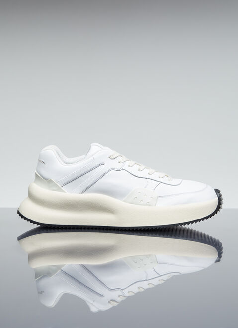 Dries Van Noten チャンキーソールレザースニーカー ブラウン dvn0154007