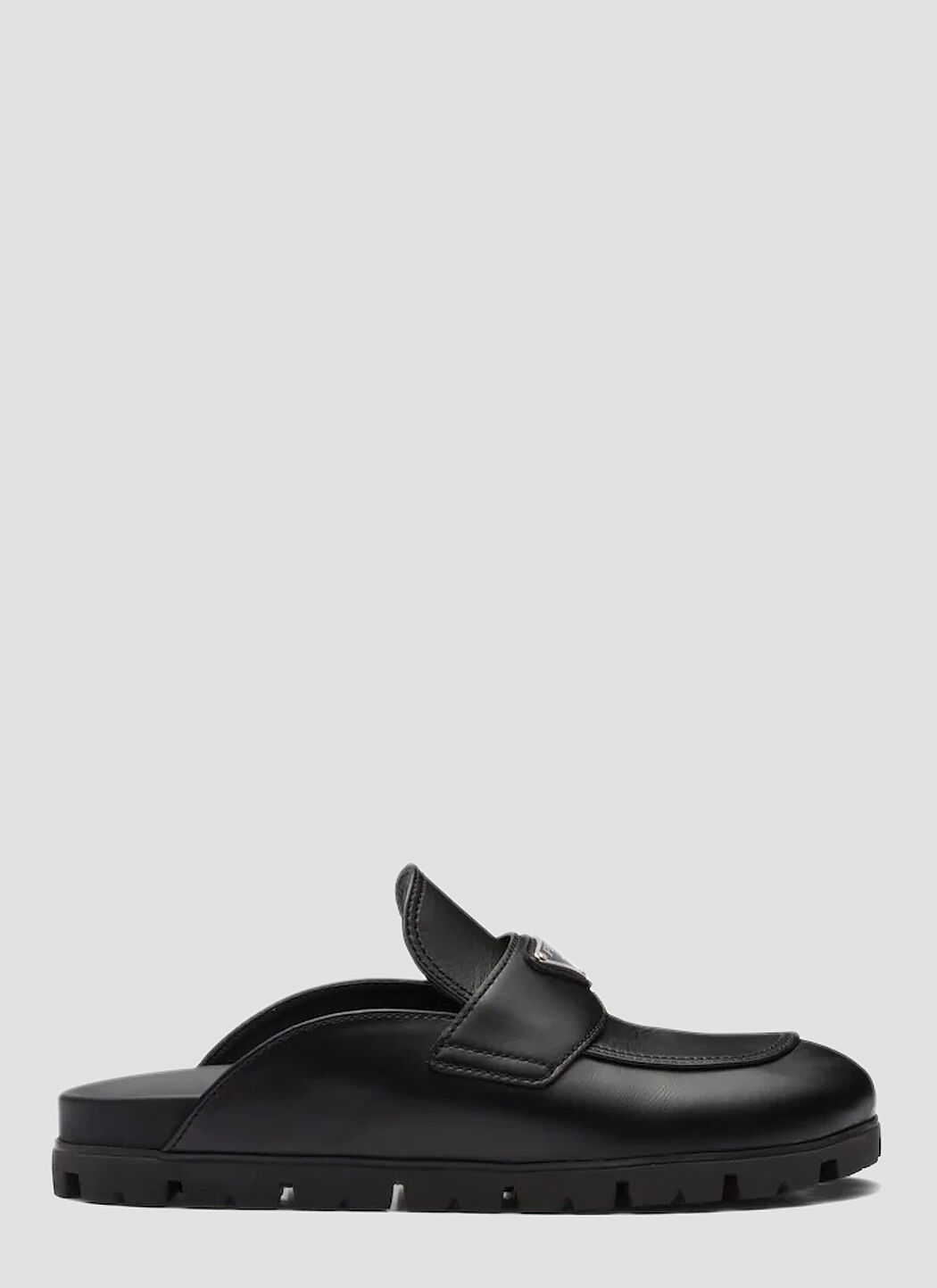 Prada sales mules black
