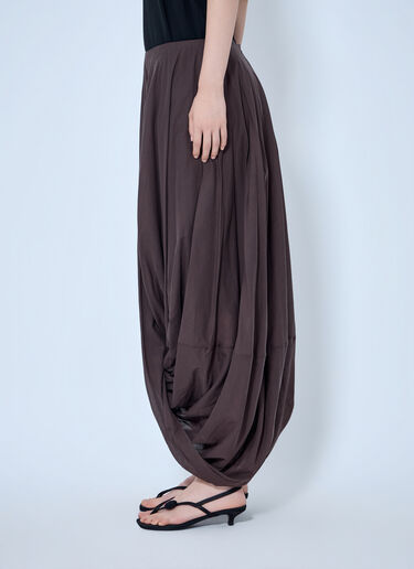 LN-CC® - Toteme: Cocoon Skirt - Brown Toteme Cocoon Skirt Brown tot0265016