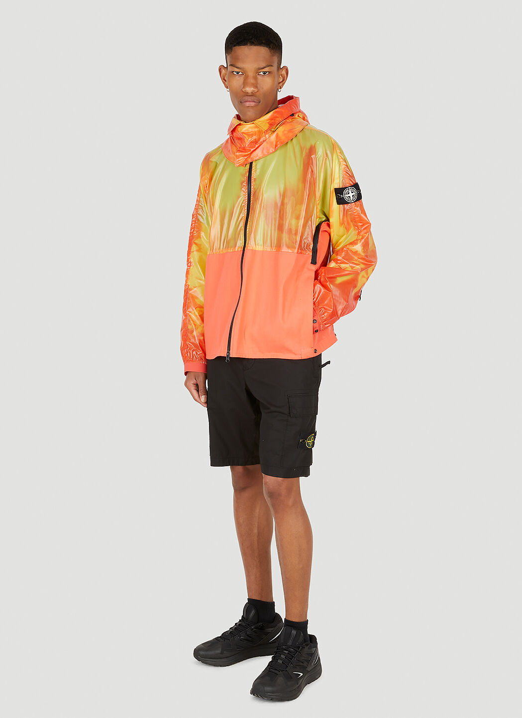 Stone island clearance iridescent jacket