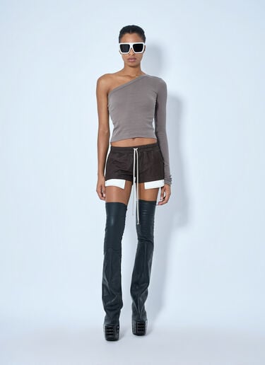 LN-CC® - Rick Owens: Fog Boxers - Brown Rick Owens Fog Boxers Brown ric0265019