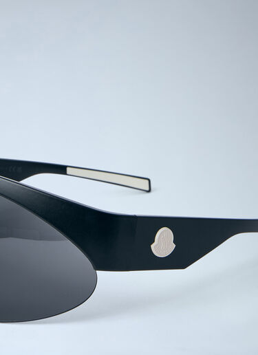 Moncler Myrr Oval Sunglasses Black lmo0364002