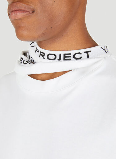 Y/Project Three Collar T-Shirt White ypr0349003