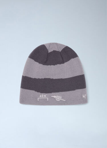 Logo Motif Beanie Hat Arsenal x A-COLD-WALL* Logo Motif Beanie Hat Grey acw0162020