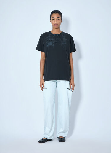 Maison Margiela Numbers Regular T-Shirt Black mla0265003