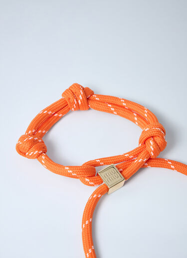 Cord Bracelet Miu Miu Cord Bracelet Orange miu0262060