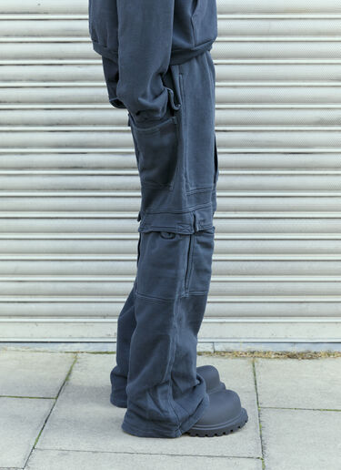 GREG ROSS Cargo Track Pants Black grr0157009