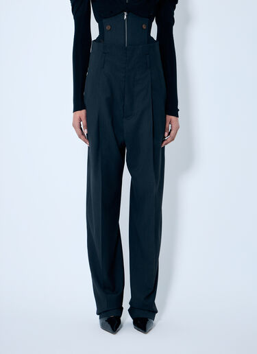 Vivienne Westwood Zoot Corset Pants Black vvw0259036