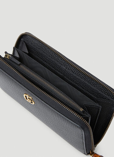 Gucci GG Plaque Wallet Black guc0253228
