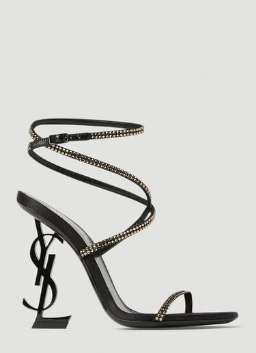 Saint Laurent Opyum 110 Sandals Black sla0252035