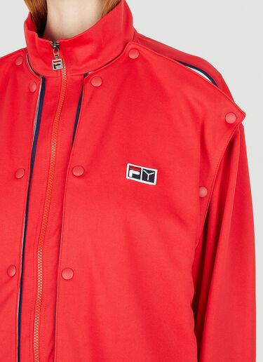 Snap Panel Jacket Y/Project x FILA Snap Panel Jacket Red ypf0348001