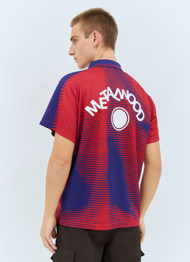 Metalwood x Maxfli Maxfli Statue Polo Shirt Red mem0158002