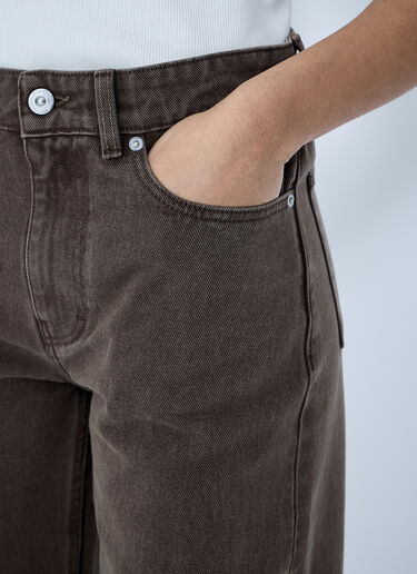 Our Legacy Boot Cut Jeans Brown our0260001