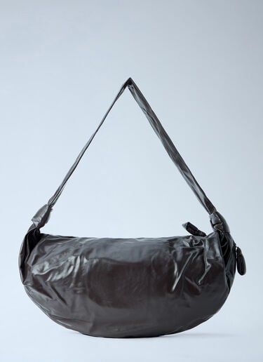 Lemaire Large Soft Croissant Bag Brown lem0266037