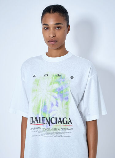 Balenciaga ウィンドウTシャツ ホワイト bal0265012