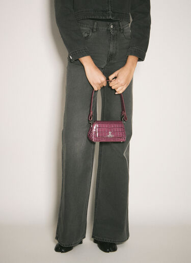 Vivienne Westwood Hazel 小号手提包 紫色 vvw0258014