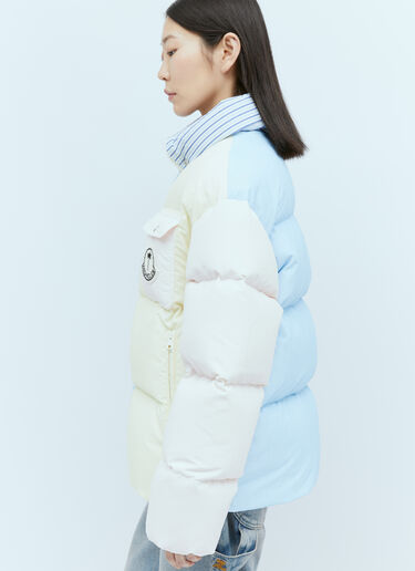 Douady Short Down Jacket Moncler x Palm Angels Douady Short Down Jacket Light Blue mpa0255002