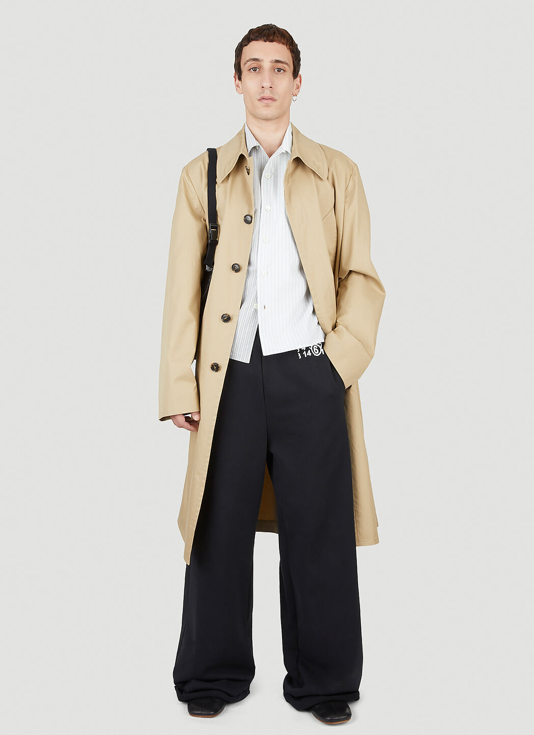 Margiela trench coat mens sale